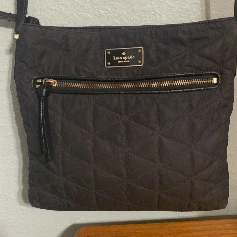 Kate Spade Crossbody quilted nylon bag